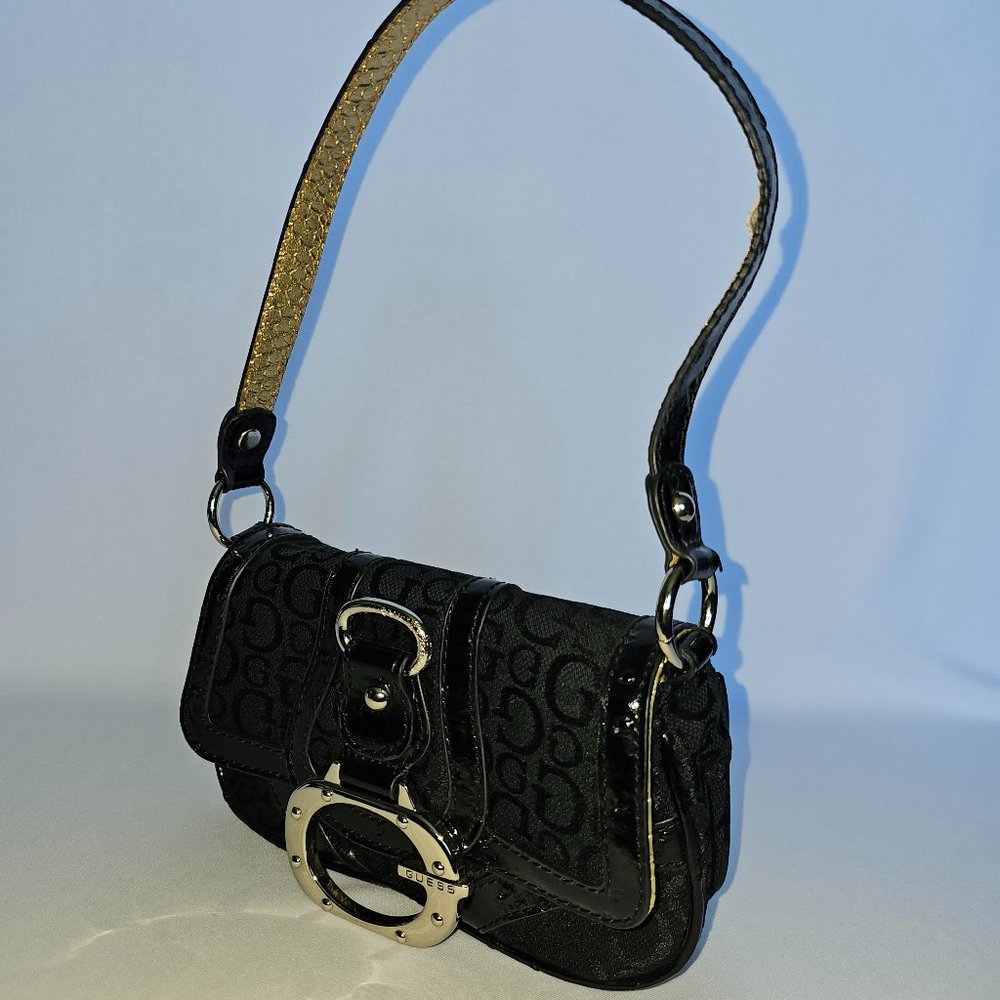 Vintage GUESS Black Shoulder Bag